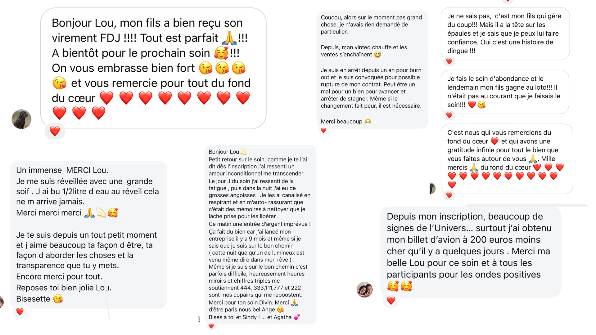 Témoignage client — Soin collectif et Abondance